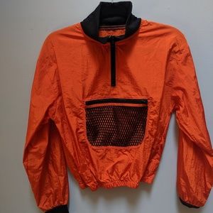 Cropped Orange Pull Over